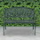 Costway 25173086 40 Inch Outdoor Aluminum Antique Garden Patio Bench