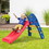 Costway 25614398 2 Step Children Folding Plastic Slide
