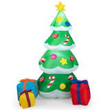 Costway 26781304 Inflatable Christmas Tree with 3 Gift Wrapped Boxes