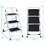 Costway 27083451 Folding 3-Step Ladder with Handgrip and Anti-Slip Platform