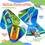 Costway 27184653 Inflatable Water Park Waterslide for Kids Backyard with 780W Air Blower