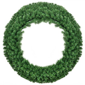 Costway 27510346 48 Inch Pre-lit Cordless Artificial Christmas Wreath