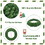 Costway 27510346 48 Inch Pre-lit Cordless Artificial Christmas Wreath