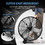 Costway 27580196 3-Speed 24 Inch Industrial Drum Fan with Aluminum Blades-Black