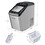 Costway 27638451 Ice Making Machine with 29 Pounds Pebble Ice per Day-Silver