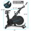 Costway 29534078 Magnetic Exercise Bike with Adjustable Seat and Handle
