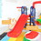 Costway 29714580 3-in-1 Junior Children Climber Slide Playset