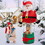 Costway 29758410 8 Feet Inflatable Santa Claus and Reindeer