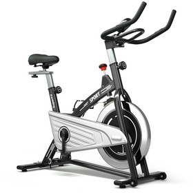 Costway 30541872 Indoor Exercise Cycling Bike with Heart Rate and Monitor