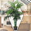 Costway 30547982 3.5 Feet Artificial Areca Palm Decorative Silk Tree with Basket