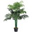 Costway 30547982 3.5 Feet Artificial Areca Palm Decorative Silk Tree with Basket