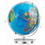 Costway 31042697 13" Illuminated World Globe 720&#176; Rotating Map with LED Light