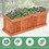 Costway 31062748 Wooden Decorative Planter Box for Garden Yard and Window