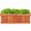 Costway 31062748 Wooden Decorative Planter Box for Garden Yard and Window