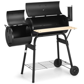 Costway 32761504 Outdoor BBQ Grill Barbecue Pit Patio Cooker