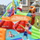 Costway 34509281 6-in-1 Pirate Ship Waterslide Kid Inflatable Castle with Water Guns and 735W Blower