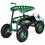 Costway 34680915 Extendable Handle Garden Cart Rolling Wagon Scooter