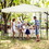 Costway 35819760 10 x 10 Feet Patio Gazebo Canopy Tent Garden Shelter