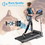 Costway 38160249 Electric Foldable Treadmill with LCD Display and Heart Rate Sensor