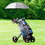Costway 39274580 4 Wheel Folding Golf Pull Push Cart Trolley
