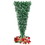 Costway 40896153 7.5 Feet Pre-Lit Snowy Upside Down Christmas Tree 1100 Tips