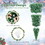 Costway 40896153 7.5 Feet Pre-Lit Snowy Upside Down Christmas Tree 1100 Tips