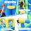 Costway 41908276 Multifunctional Inflatable Water Bounce with Blower