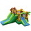 Costway 43791625 Kids Inflatable Jungle Bounce House Castle including Bag Without Blower