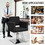 Costway 43891056 Salon Chair for Hair Stylist with Adjustable Swivel Hydraulic-Black
