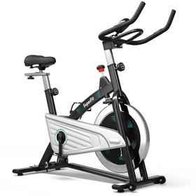 Costway 45361287 Magnetic Stationary Bike with Heart Rate