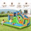 Costway 46289705 Inflatable Water Slide with Dual Climbing Walls and Blower Excluded