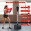 Costway 46321598 Adjustable Freestanding Punching Bag with Boxing Gloves for Adults and Kids