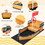 Costway 47059168 Kids Pirate Boat Wooden Sandbox Children Outdoor Playset
