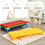 Costway 47291056 Pack of 4 Colorful Kids Stackable Naptime Cot