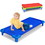 Costway 47291056 Pack of 4 Colorful Kids Stackable Naptime Cot