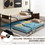 Costway 48231965 Twin Size 2-In-1 Daybed Frame with Pullout Trundle