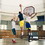 Costway 48273596 43 Inch Indoor/Outdoor Height Adjustable Basketball Hoop