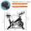 Costway 48937502 Exercise Bike Stationary Cycling Bike with 40 Lbs Flywheel