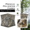 Costway 49251760 3 Person Portable Hunting Blind Pop-Up Ground Tent with Gun Ports and Carrying Bag