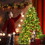 Costway 49327568 4.5 Feet Pre-lit Hinged Christmas Tree with 300 LED Lights