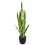 Costway 52361098 35.5 Inch Indoor-Outdoor Decoration Fake Artificial Snake Plant