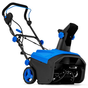 Costway 52479168 20 Inch 120V 15Amp Electric Snow Thrower with 180&#176; Rotatable Chute-Blue