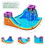 Costway 52976830 6-in-1 Inflatable Dual Water Slide Bounce House Without Blower