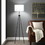 Costway 53618470 Modern Metal Tripod Floor Lamp with Chain Switch