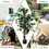 Costway 53620914 4 Feet In/Outdoor Trunks Artificial Ficus Silk Tree