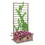 Costway 54130867 Raised Garden Bed with Trellis for Climbing Plants