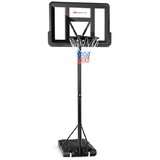 Costway 54321680 Adjustable Portable Basketball Hoop Stand with Shatterproof Backboard Wheels