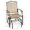 Costway 56380214 2 Pieces Patio Swing Single Glider Chair Rocking Seating