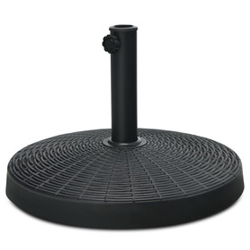 Costway 56803921 49 LBS Patio Resin Umbrella Base Stand for Outdoor