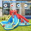 Costway 57042861 Inflatable Water Slide Crab Dual Slide Bounce House Without Blower